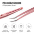 Dolphin Professional Eyelash Tweezers